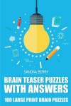 Book cover for Brain Teaser Puzzles With Answers