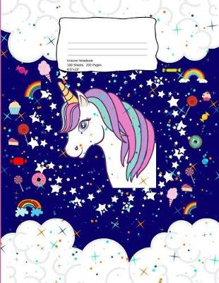 Book cover for Unicorn Notebook