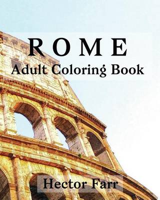 Cover of Rome: Adult Coloring Book