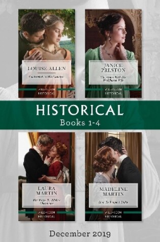 Cover of Historical Box Set 1-4/Contracted as His Countess/Christmas with His Wallflower Wife/Her Rags-to-Riches Christmas/How to Tempt a Duke