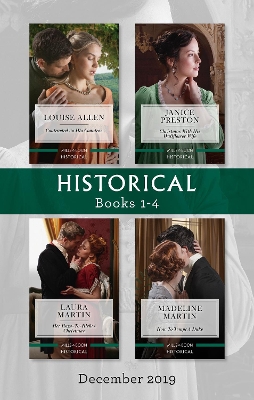 Book cover for Historical Box Set 1-4/Contracted as His Countess/Christmas with His Wallflower Wife/Her Rags-to-Riches Christmas/How to Tempt a Duke