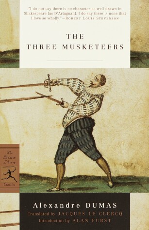 Book cover for The Three Musketeers