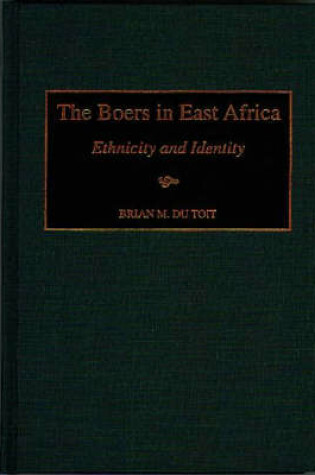 Cover of The Boers in East Africa