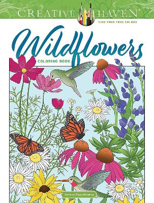 Cover of Creative Haven Wildflowers Coloring Book