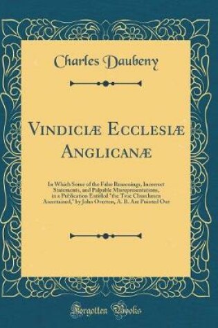 Cover of Vindiciæ Ecclesiæ Anglicanæ