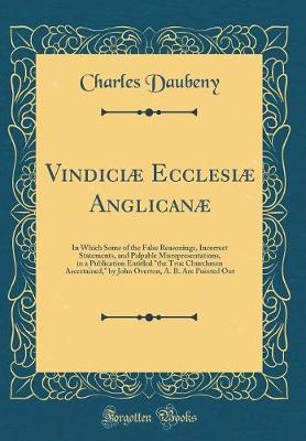 Book cover for Vindiciæ Ecclesiæ Anglicanæ