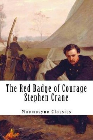 Cover of The Red Badge of Courage (Extra Large Print - Mnemosyne Classics)