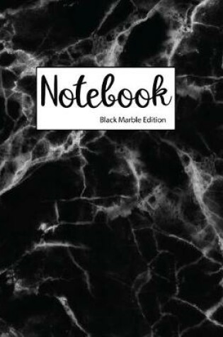 Cover of Notebook Black Marble Edition