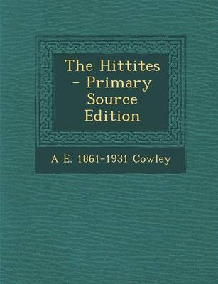 Book cover for Hittites