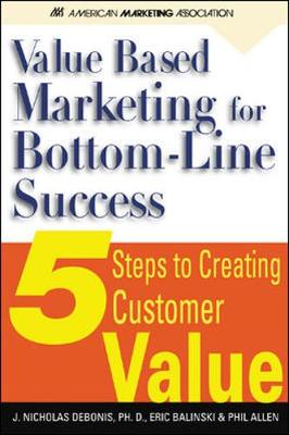 Book cover for Value-Based Marketing for Bottom-Line success