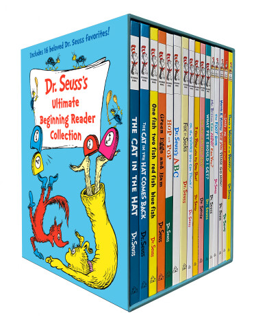 Cover of Dr. Seuss's Ultimate Beginning Reader Boxed Set Collection