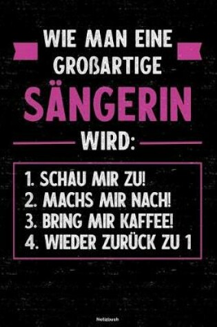 Cover of Wie man eine grossartige Sangerin wird