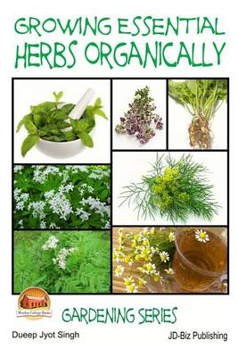 Book cover for Growing Essential Herbs Organically