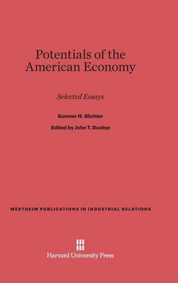 Book cover for Potentials of the American Economy