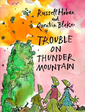Book cover for Trouble on Thunder Mountain