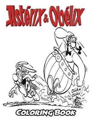 Book cover for Asterix and Obelix Coloring Book
