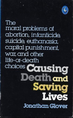 Book cover for Causing Death and Saving Lives