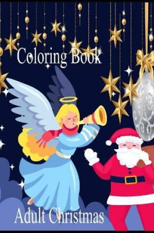 Cover of Adult Christmas Coloring Book