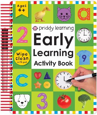 Book cover for Wipe Clean Early Learn Activity Book