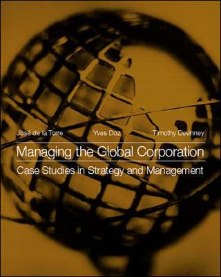 Book cover for Managing the Global Corporation: Case Studies in Strategy and Management