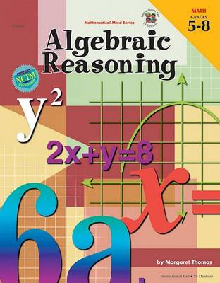 Book cover for Algebraic Reasoning, Grades 5 to 8