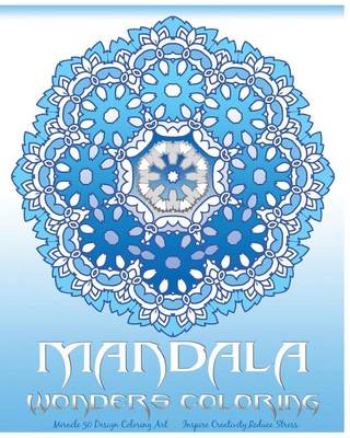 Book cover for Mandala Wonders Coloring