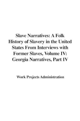 Book cover for Slave Narratives