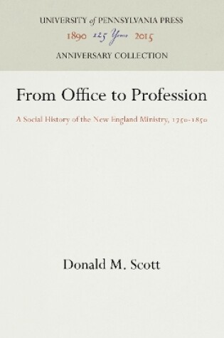 Cover of From Office to Profession