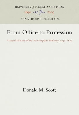 Book cover for From Office to Profession