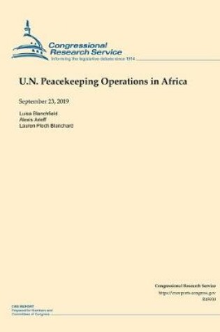 Cover of U.N. Peacekeeping Operations in Africa