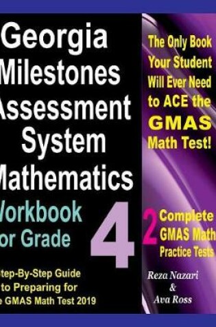 Cover of Georgia Milestones Assessment System Mathematics Workbook for Grade 4