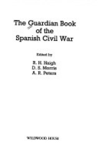 Cover of The Guardian Book of the Spanish Civil War