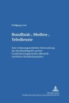 Book cover for Rundfunk-, Medien-, Teledienste