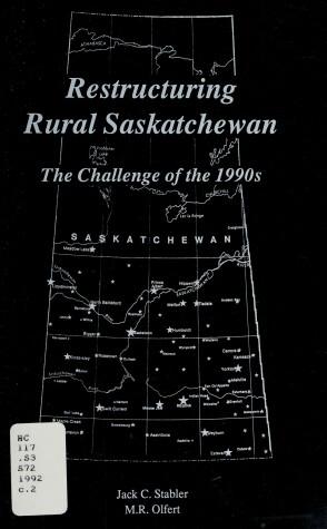 Book cover for Restructuring Rural Saskatchewan