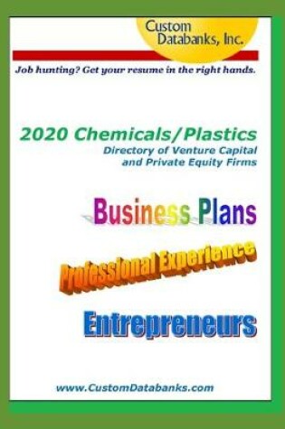 Cover of 2020 Chemicals/Plastics Directory of Venture Capital and Private Equity Firms