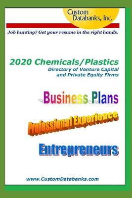 Book cover for 2020 Chemicals/Plastics Directory of Venture Capital and Private Equity Firms