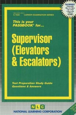 Cover of Supervisor (Elevators & Escalators)