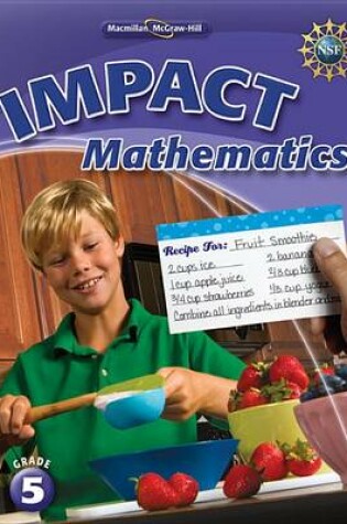 Cover of Math Connects, Grade 5, Impact Mathematics, Student Edition