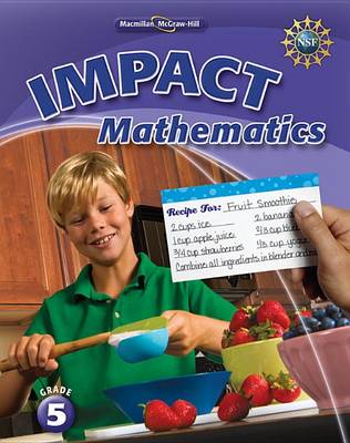 Book cover for Math Connects, Grade 5, Impact Mathematics, Student Edition