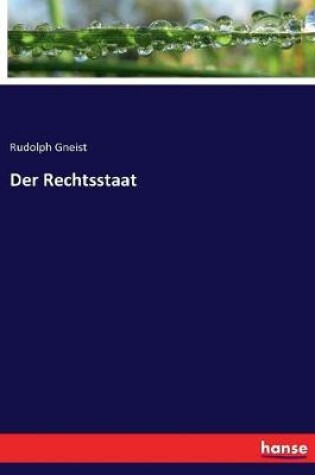 Cover of Der Rechtsstaat