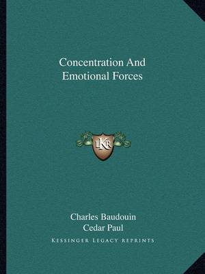 Book cover for Concentration and Emotional Forces