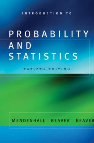 Cover of Introduction to Probability and Statistics