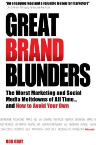 Cover of Great Brand Blunders