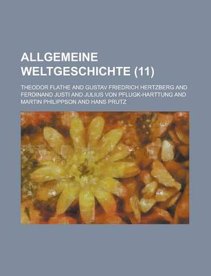 Book cover for Allgemeine Weltgeschichte (11 )