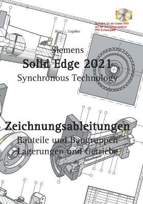 Book cover for Solid Edge 2021 Zeichnungsableitungen