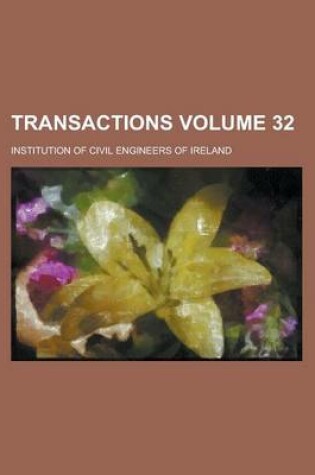Cover of Transactions Volume 32
