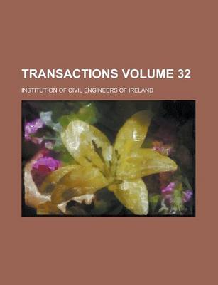Book cover for Transactions Volume 32