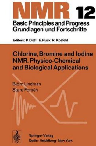 Cover of Chlorine, Bromine and Iodine NMR