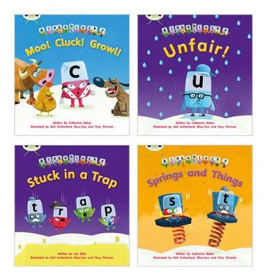Cover of Learn to Read at Home with Alphablocks: Pack 3 (Pack of 4 fiction books)