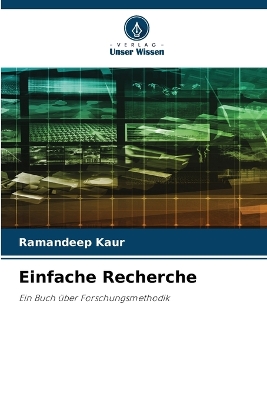 Book cover for Einfache Recherche